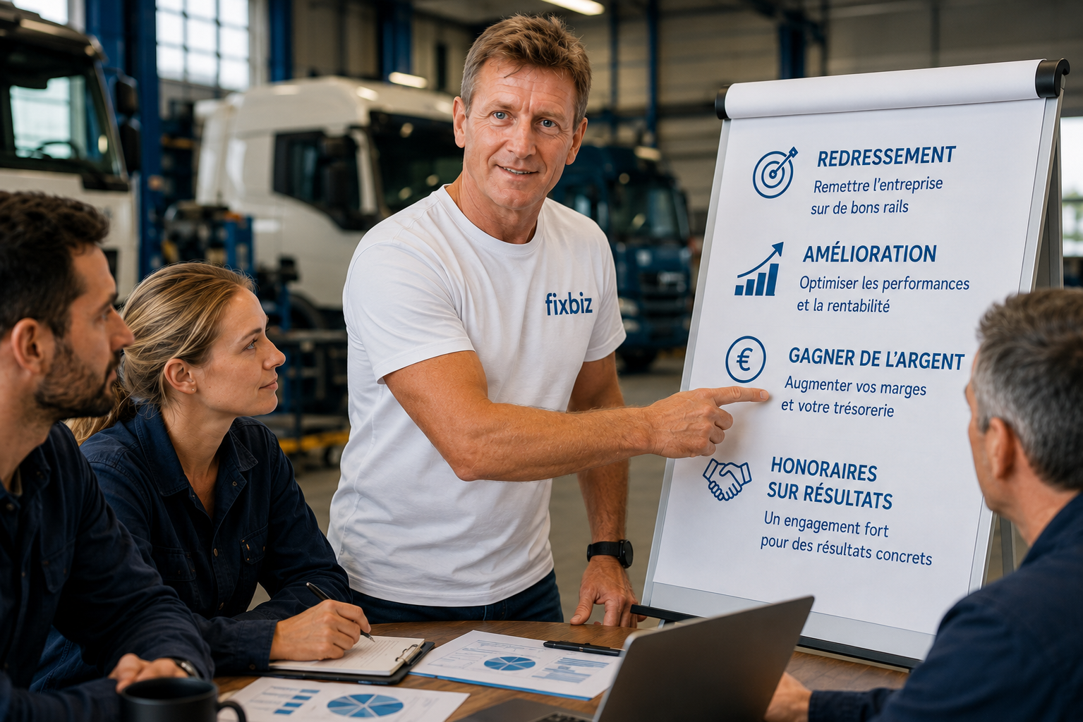 Accompagnement opérationnel des dirigeants de PME